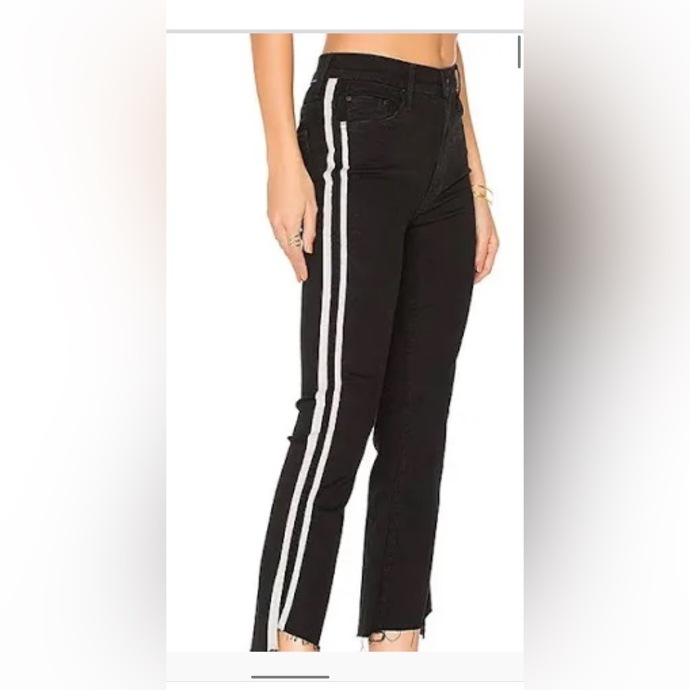 MOTHER Black Denim Jeans